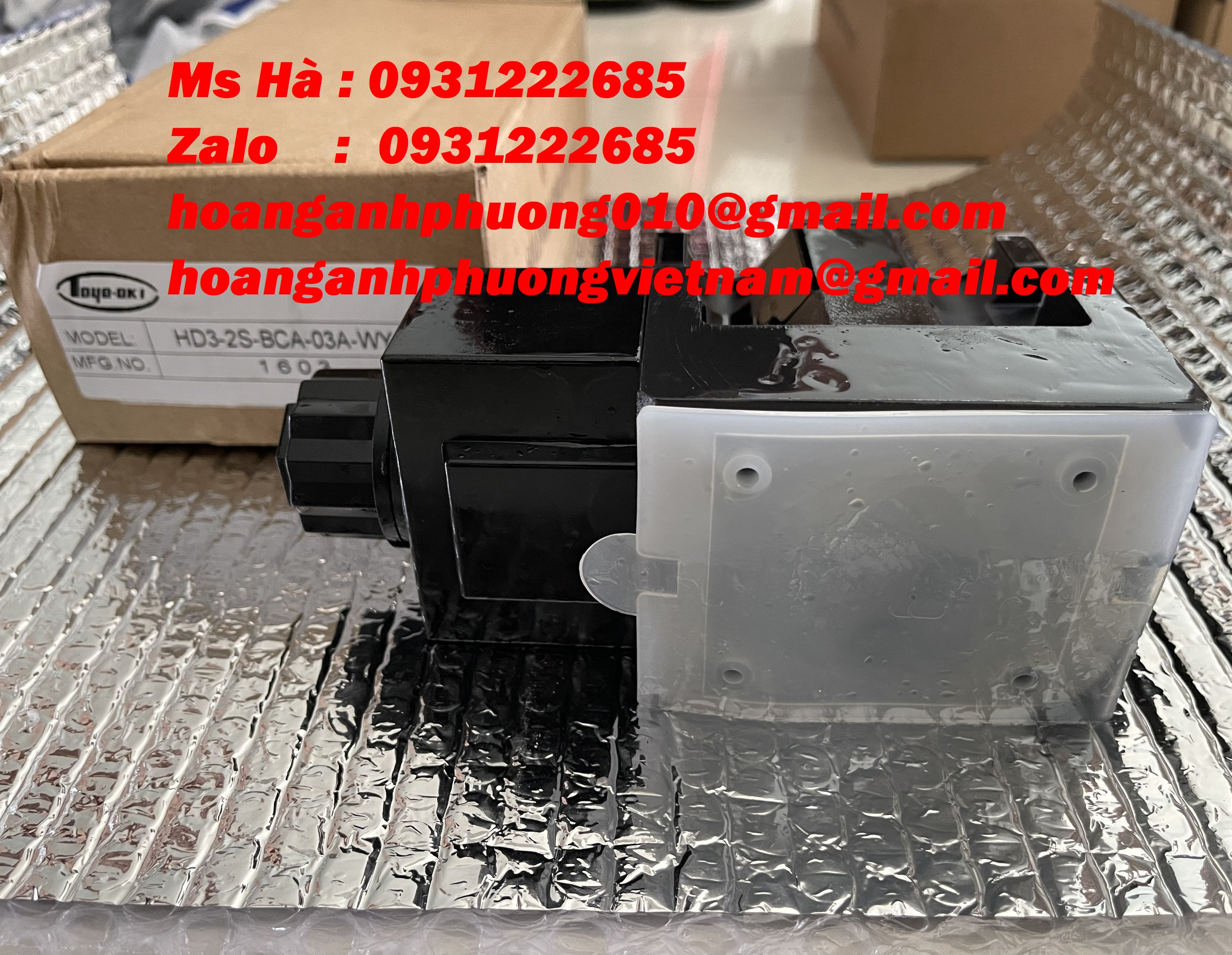 TOYOOKI van solenoid mới 100% dòng nhập khẩu HD3-2S-BCA-03A-WYA2